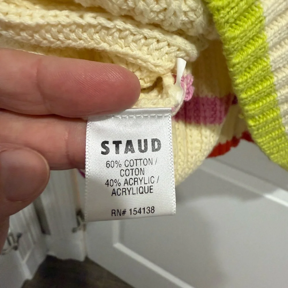 Staud Hampton Oversized Women's Sweater - Picture 4 of 8